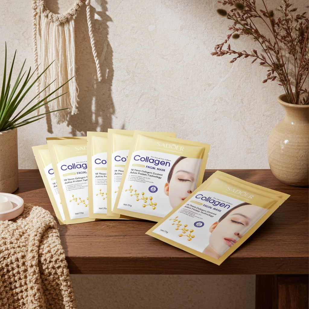 Korean Collagen Face Mask — Anti-Aging & Brightening