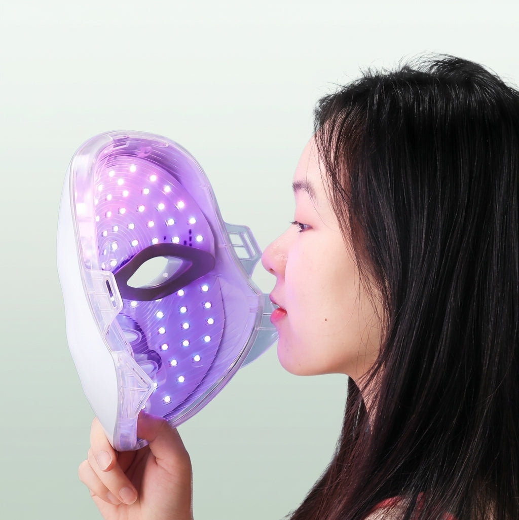 LED Face & Neck Mask — 7 Colors, Cordless