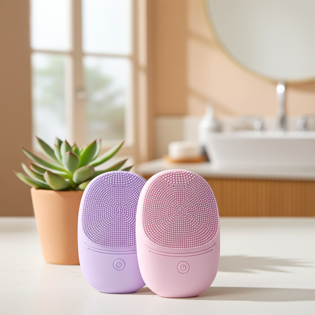 Sonic Silicone Facial Cleansing Brush — Deep Pore Cleanse