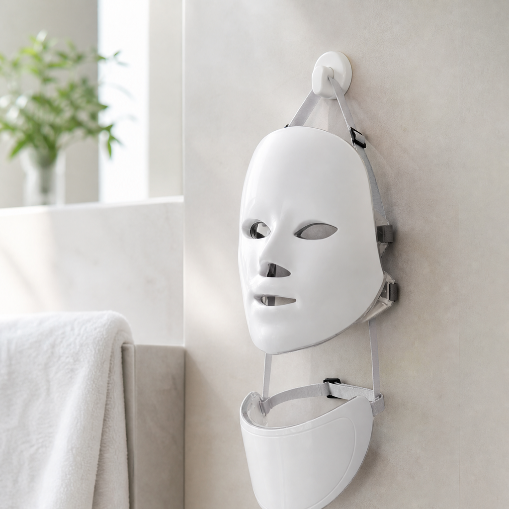 LED Face & Neck Mask — 7 Colors, Cordless