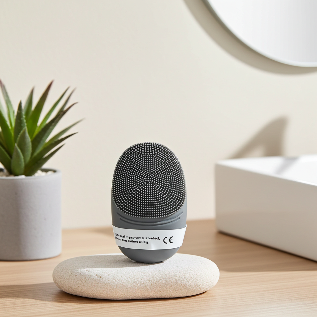 Sonic Silicone Facial Cleansing Brush — Deep Pore Cleanse