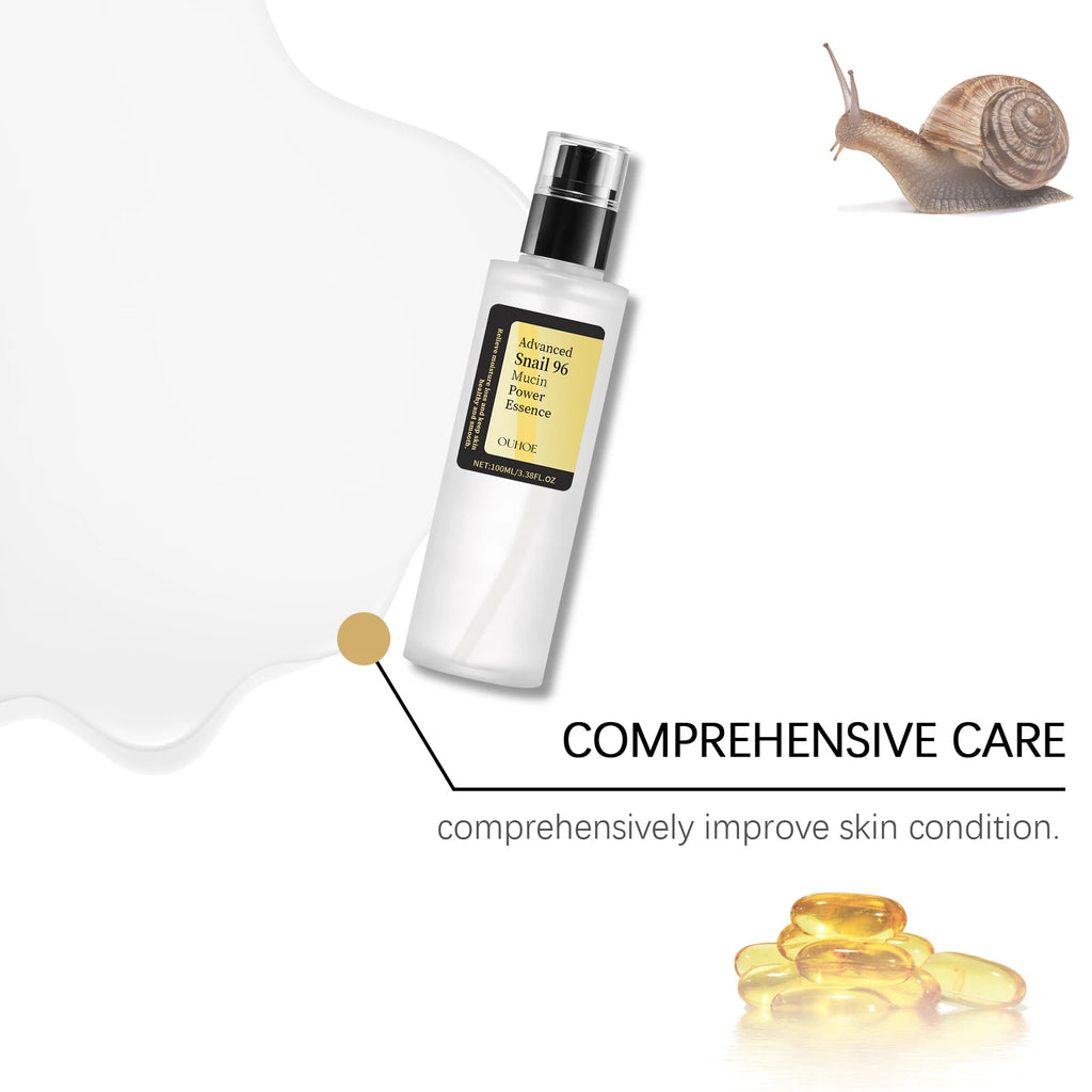Snail Mucin 96% Essence — Deep Hydration, Glow Booster & Skin Repair