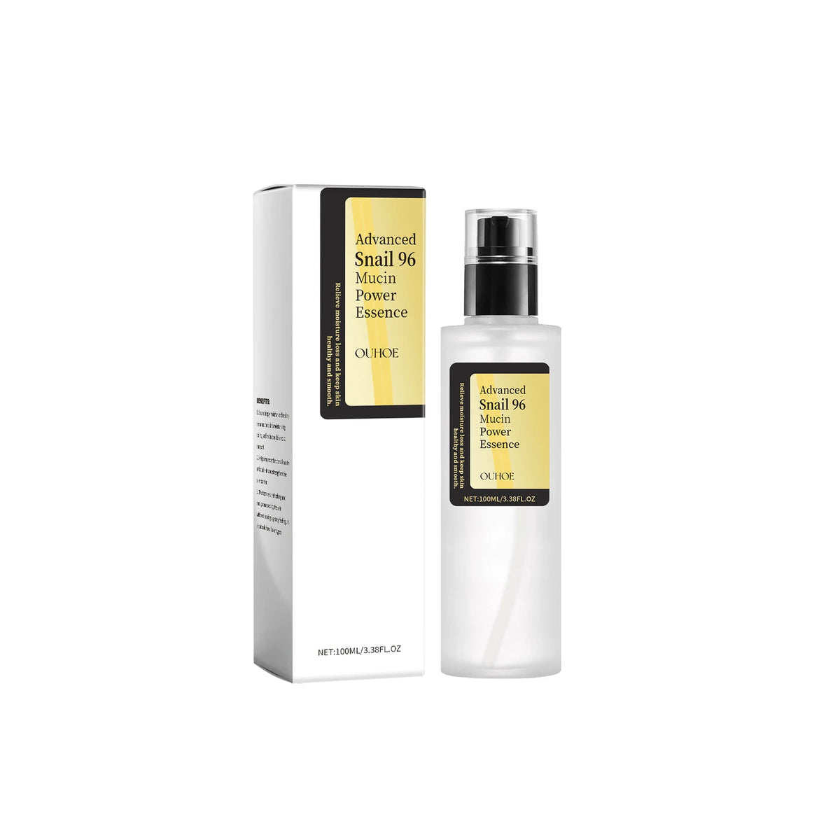 Snail Mucin 96% Essence — Deep Hydration, Glow Booster & Skin Repair
