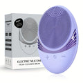 High-Quality, Ultra-Thin Electric Facial Cleansing Brush with a Built-In Battery, USB Charging, Five Power Modes, Gentle Cleani