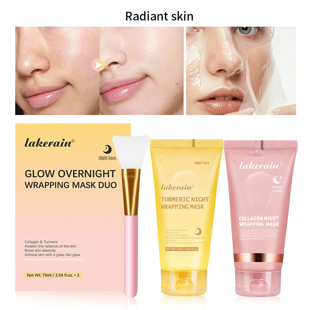 Korean Collagen Night Mask — Duo & Full Ritual Sets