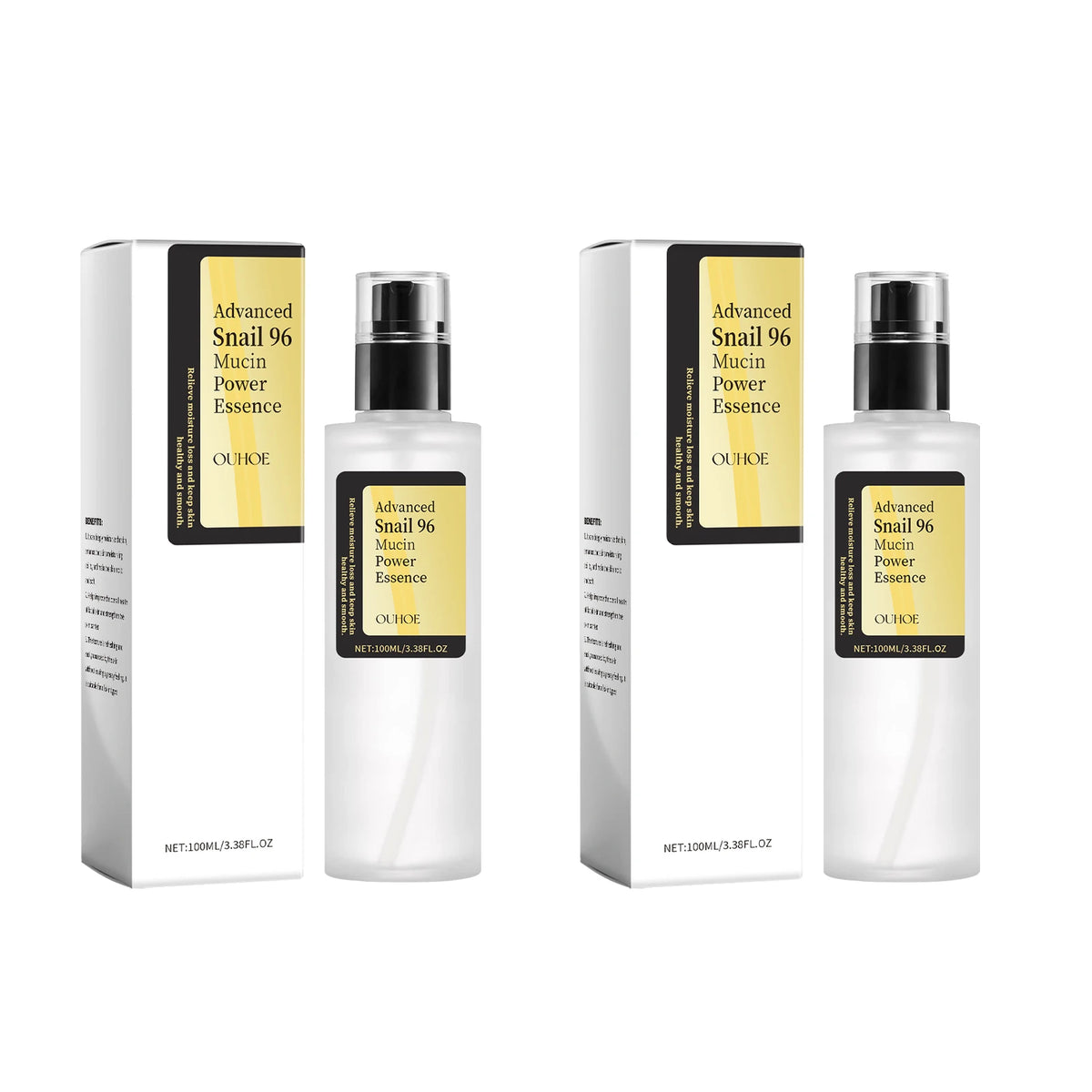 Snail Mucin 96% Essence — Deep Hydration, Glow Booster & Skin Repair