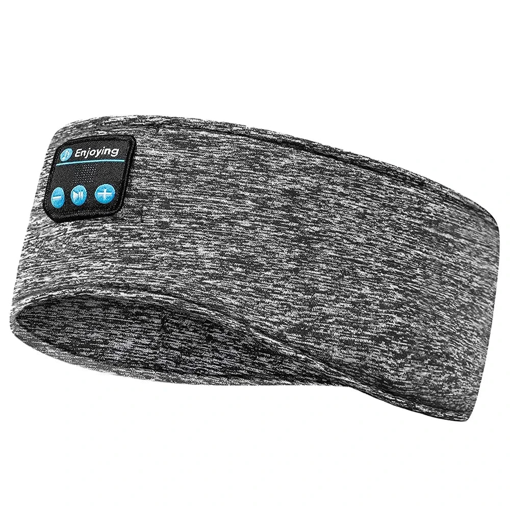Bluetooth Sleep Headband — Wireless Music Eye Mask, 10H Battery