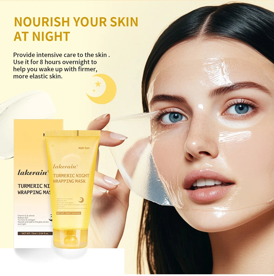 Korean Collagen Night Wrapping Mask — Single Piece, Choose Your Formula