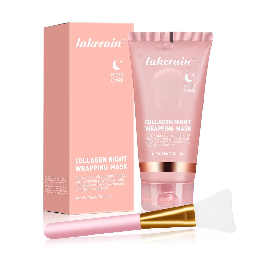 Korean Collagen Night Wrapping Mask — Single Piece, Choose Your Formula