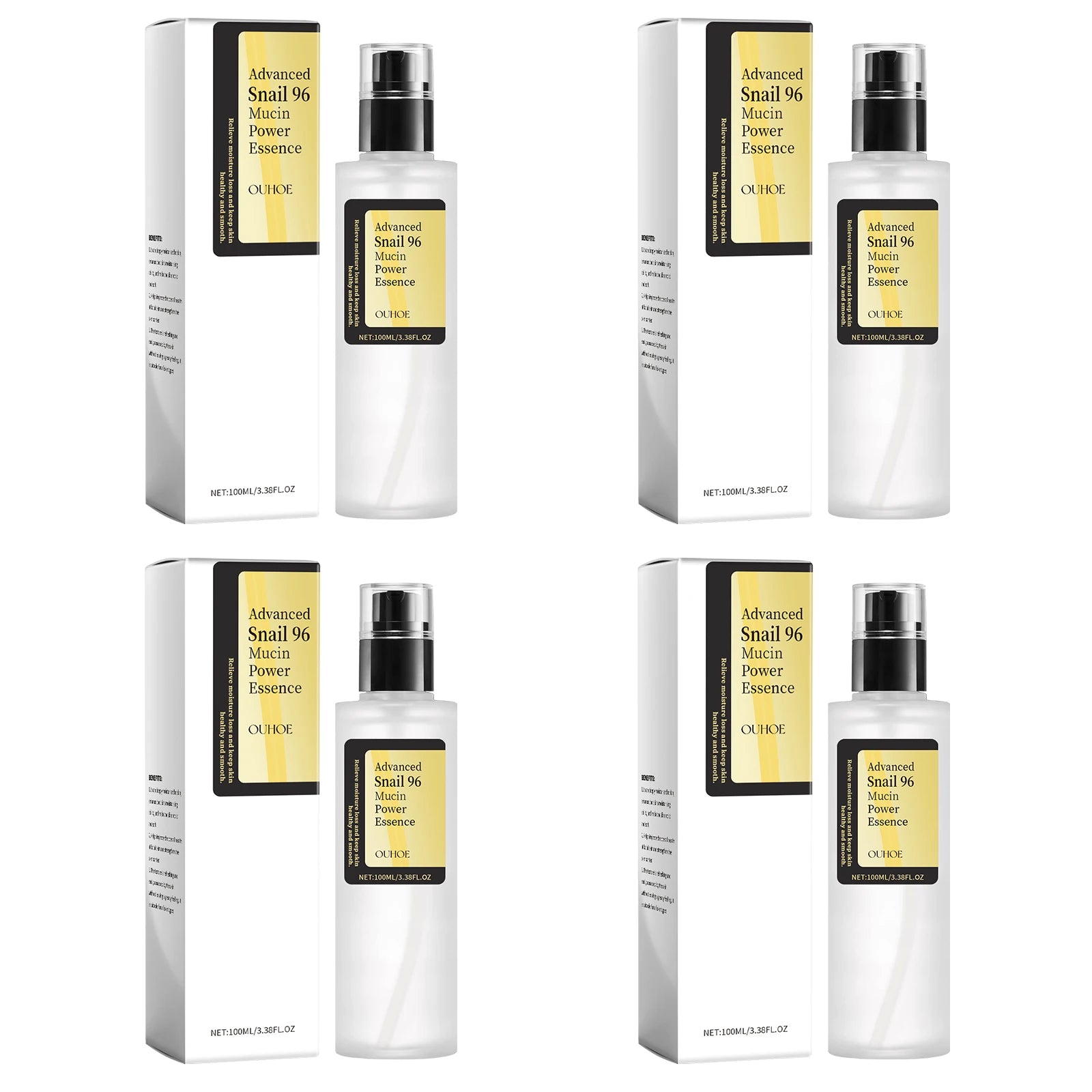 Snail Mucin 96% Essence — Deep Hydration, Glow Booster & Skin Repair