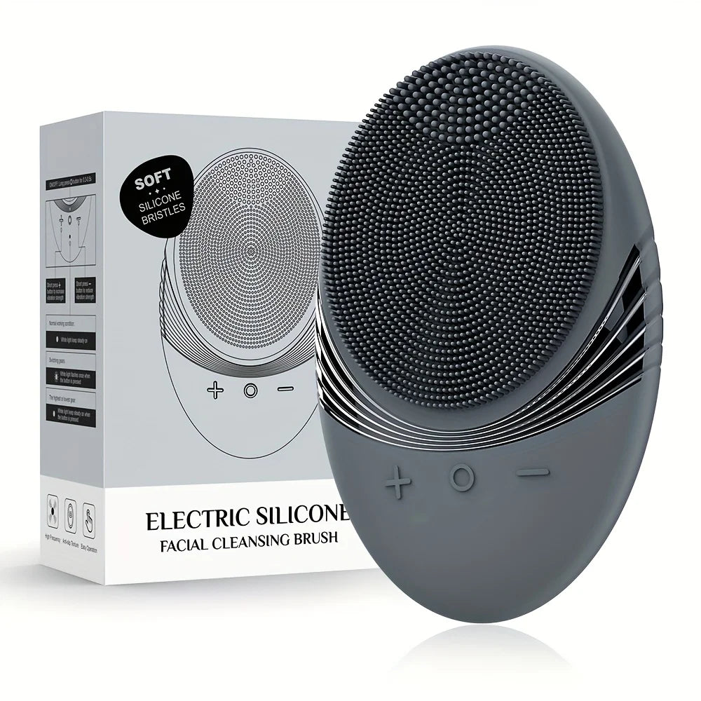 5-Speed Electric Facial Cleansing Brush — USB Rechargeable