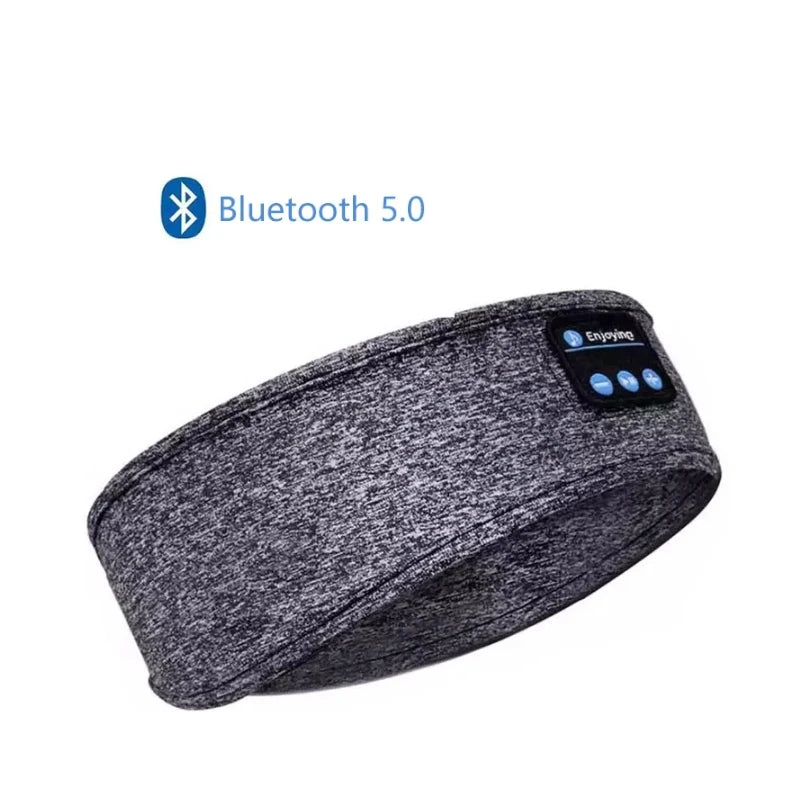 Bluetooth Sleep Headband — Wireless Music Eye Mask, 10H Battery