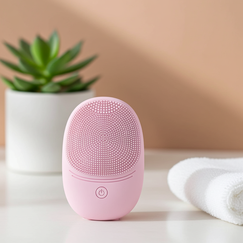 Sonic Silicone Facial Cleansing Brush — Deep Pore Cleanse