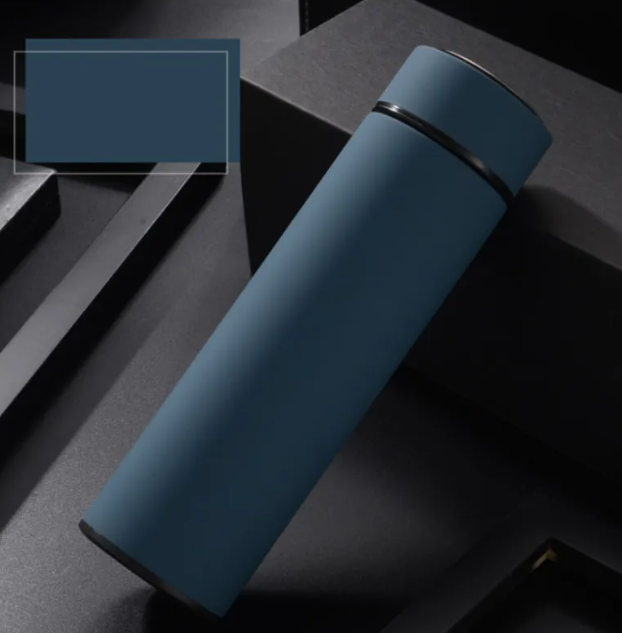Smart Temperature Water Bottle — Stainless Steel Insulated 450ml with LED Display