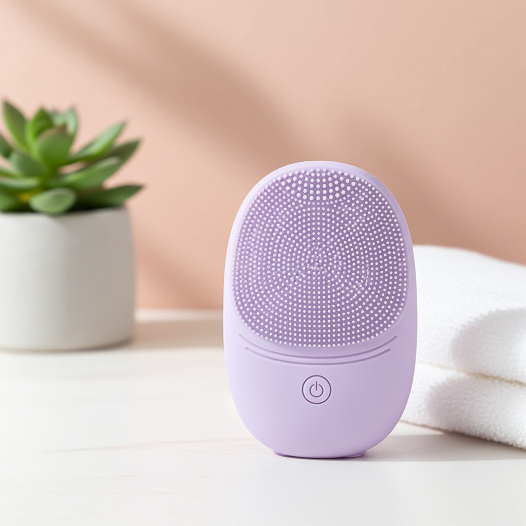 Sonic Silicone Facial Cleansing Brush — Deep Pore Cleanse