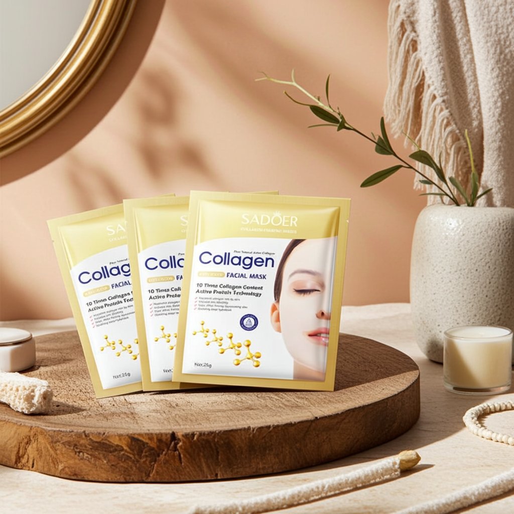 Korean Collagen Face Mask — Anti-Aging & Brightening